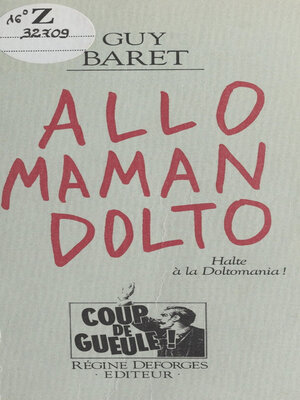cover image of Allô, maman, Dolto